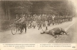 Cpa   Detachement De Zouaves Foret De Laigne  Vic Sur L'aisne - Vic Sur Aisne