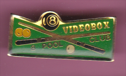 44682-Pin's.Billard..videobox.. - Billiards