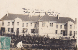 CPA - CARTE PHOTO - EQUEURDREVILLE - NOUVELLE ECOLE COMMUNALE - Equeurdreville