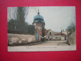 CPA 28    MAINTENON  PAVILLON A PIERRES  ROUTE DE NOGENT      ANIMEE EN PETIT      VOYAGEE 1904 TIMBRE - Maintenon