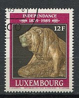 (cl 15 - P55) Luxembourg Ob N° 1167 (ref. Michel Au Dos)  - Lion De Bronze  - - Usados