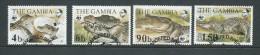 Gambia 1984 WWF Crocodile Set 4 VFU - Gambia (1965-...)