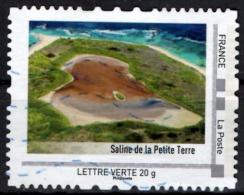 FRANCE Montimbramoi Personalized Stamp Saline De La Petite Terre Salt Salzig Salina Salz Dal Sale Sel - Isole