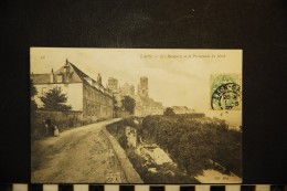 CP, 02, LAON Les Remparts Et La Promenade Du Nord N° 52 Voyagé En 1907 - Laon