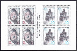 ** Tchéque République 1997 Mi Klb. 142-3, (MNH) - Blocchi & Foglietti