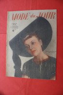 1948 REVUE "MODE DU JOUR" LOISIRS CERATIFS MODE EPOQUE TRICOT BRODERIE COUTURE CUISINE ROBE JEUX MODELES(Port Offert +3) - Other & Unclassified