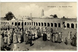 Carte Postale Ancienne Ouargla - La Grande Place - Métiers - Ouargla