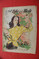 1948 "LE PETIT ECHO DE LA MODE"LOISIRS CREATIFS EPOQUE TRICOT BRODERIE COUTURE CUISINE ROBE JEUX MODELES(Port Offert +3) - Altri & Non Classificati