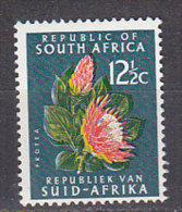 D0208 - AFRIQUE DU SUD SOUTH AFRICA Yv N°278B ** FLEURS - Neufs