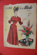 1948 "LE PETIT ECHO DE LA MODE"LOISIRS CREATIFS EPOQUE TRICOT BRODERIE COUTURE CUISINE ROBE JEUX MODELES(Port Offert +3) - Other & Unclassified