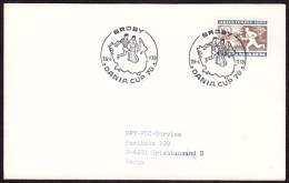 DENMARK, Dania Cup 26.6.1978 In Broby On Letter To Norway - Briefe U. Dokumente