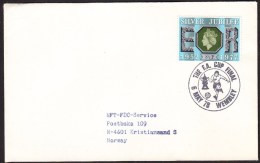 UNITED KINGDOM 1978, The F.A.Cup Final Wembley On Letter To Norway - Cartas & Documentos
