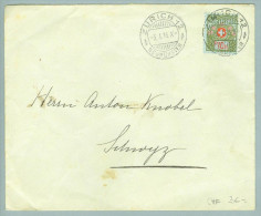Motiv Heilsarmee 1916-01-03 Portofreiheit-Brief Kl#146 Zu#5A - Franchise