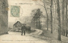 Précy-sur-Oise (60.Oise) L'Oise Pittoresque - La Berge Près De La Ferme De La Sablonnière - Précy-sur-Oise