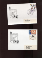 Belgie Postzegelkring Karel Denckens Mechelen Europa CEPT 1981  FDC PostCards With Special Cancel Tongeren Herentals - Herdenkingskaarten - Gezamelijke Uitgaven [HK]