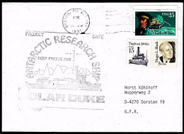 ANTARCTIC, U.S.A., Expedition 1991,R/V"POLAR DUKE", 3 Cachets: UNI HAWAII + Palmer Station !! Look Scan II 1.3-91 - Expediciones Antárticas