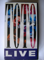 K7 VHS TOTO Live Paris 1990 - Concerto E Musica