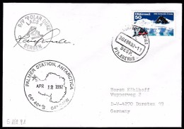 ANTARCTIC, U.S.A., Expedition 1992,R/V"POLAR DUKE", 2 Cachets+ Palmer Station + Sign !! Look Scan II 1.3-90 - Expediciones Antárticas