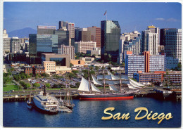 San Diego Old Postcard Written On The Back Bb - San Diego