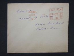 RUSSIE-Enveloppe De Moscou Pour La France En 1935 Aff Mécanique    A Voir  LOT P5539 - Cartas & Documentos