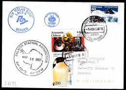 ANTARCTIC, U.S.A., Expedition 1993,R/V"POLAR DUKE", 3 Cachets Visit PALMER-Station !! Look Scan II 1.3-85 - Expediciones Antárticas