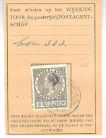 1927 NVPH 165 Op Helft Van Postbuskaartje Te 's-Gravenhage - Lettres & Documents