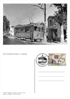 Spain 2014 - Special Postmark Postcard - Centenario Del Tranvía Eléctrico A Coruña - Tram