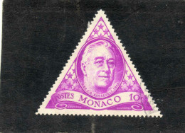 MONACO : Président J.-D. ROOSEVELT : Portrait - USA - - Oblitérés