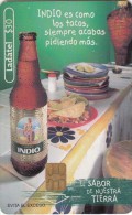 MEXICO - Indio Beer, Chip Siemens 35, 01/03, Used - Advertising