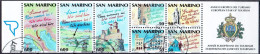 SAN MARINO  # STAMPS FROM YEAR 1990  STANLEY GIBBONS  1366-1372 - Gebraucht