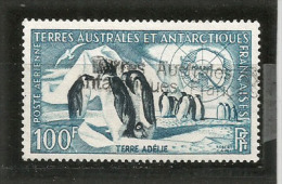 Manchots Empereur En Terre-Adelie. PA Nr 3 Oblitéré Bonne Qualité. Côte 33,00 € - Faune Antarctique