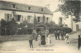 Ref G335- Finistere - La Foret - Hotel De L Esperance  -carte Bon Etat  - - La Forêt-Fouesnant