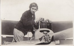 Aviation - Femme Aviatrice Pilote Mlle Amy Johnson - Tuck - English Early Aviation - Airmen, Fliers