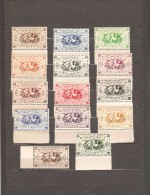 REUNION  SERIE DE LONDRE  BORD DE FEUILLE NEUF **MNH LUXE N °233/246 - Unused Stamps