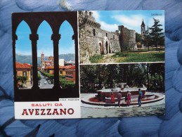 CARTOLINA Di SALUTI DA AVEZZANO  L´AQUILA VIAGGIATA H693 - Avezzano