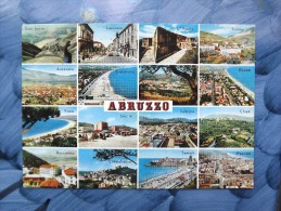 CARTOLINA Di AVEZZANO  L´AQUILA TERMOLI ETC. VIAGGIATA H701 - Avezzano