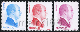 Monaco - 2013 - Prince Of Monaco Albert II - Mint Definitive Stamp Set - Other & Unclassified