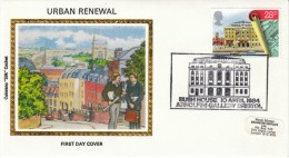 Urban Renewal Royal Institute Of British Architecture 28p Issue, Bristol, 1984 Cover - Covers & Documents