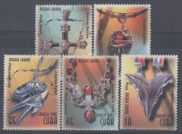 2005.179 CUBA 2005. MNH. JOYAS. JEWELS. JEWELLERY. MINERALES. - Unused Stamps