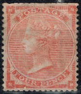 Grande-Bretagne - 1862 - Y&T N° 25, Neuf Sans Gomme - Neufs