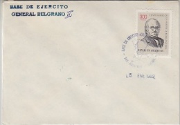 Argentina 1982 Antarctica Base General Belgrano Cover  (21960) - Sonstige & Ohne Zuordnung