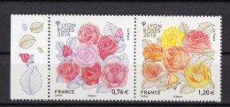 France 2015..Lyon Roses 2015.Diptyque Congrès Mondial Des Sociétés De Roses - 2010-2019