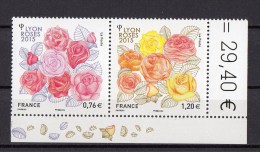 France 2015..Lyon Roses 2015.Diptyque Congrès Mondial Des Sociétés De Roses - 2010-2019