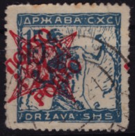 1920 - SHS Yugoslavia - Postage DUE PORTO - Bookprint - Used - 20 Vin - Portomarken