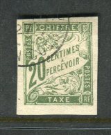 Superbe N° 21 Cachet Du Moyen Congo - Taxe