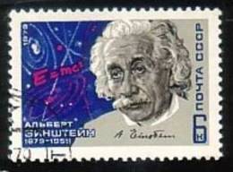 RUSSIA \ RUSSIE - 1979 - 100 Ans De La Naissanse D´Albert Einstein - Prix Nobel De Physique - 1v - Obl. - Albert Einstein