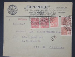 BRESIL-Enveloppe De Porto Alegre Pour Rio De Janeiro Obl " Condor De Porto Alegre) En 1929 à Voir  Lot P 5626 - Posta Aerea