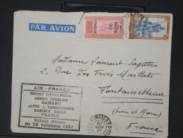 FRANCE-SOUDAN- Air France Voyage D Essai De Bamako/fRANCE EN 1937  à Voir  Lot P 5627 - Lettres & Documents