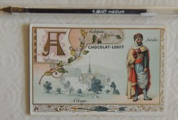 Chocolat-Louit : Alphabet : A / Aubépine, Arabe, Abbaye, Armes - Bordeaux - Louit