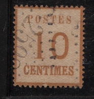 (1871) 10 C. , Nr. Stp.  " 2598 " Nancy, #1607 - Usati